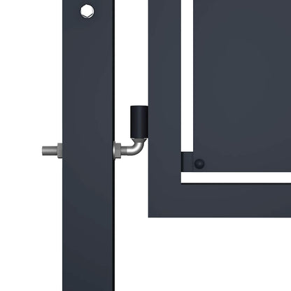 Cancello da Giardino in Acciaio 350x175 cm Antracite | homemem39