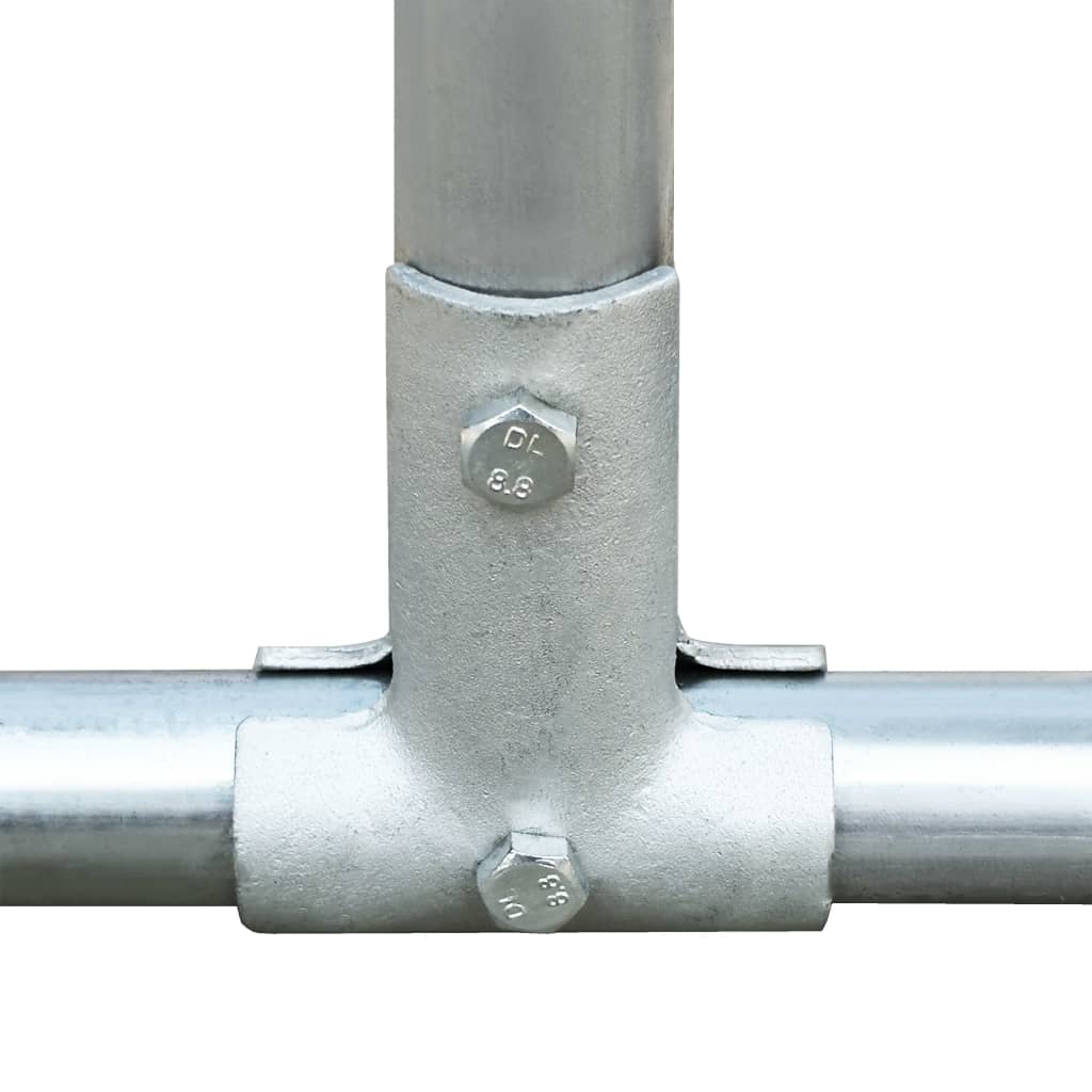 Pollaio 5x1x1,5 m in Acciaio Zincato - homemem39