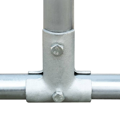 Pollaio 5x1x1,5 m in Acciaio Zincato - homemem39