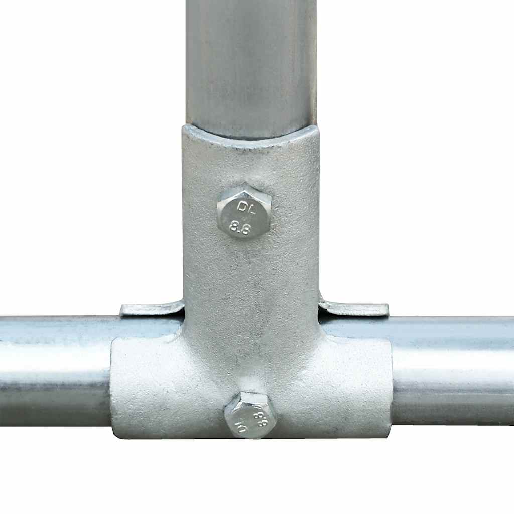 Chicken coop 8x2x2 m in galvanized steel