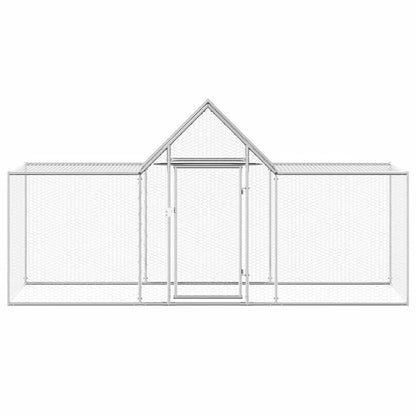 Pollaio 3x1x1,5 m in Acciaio Zincato