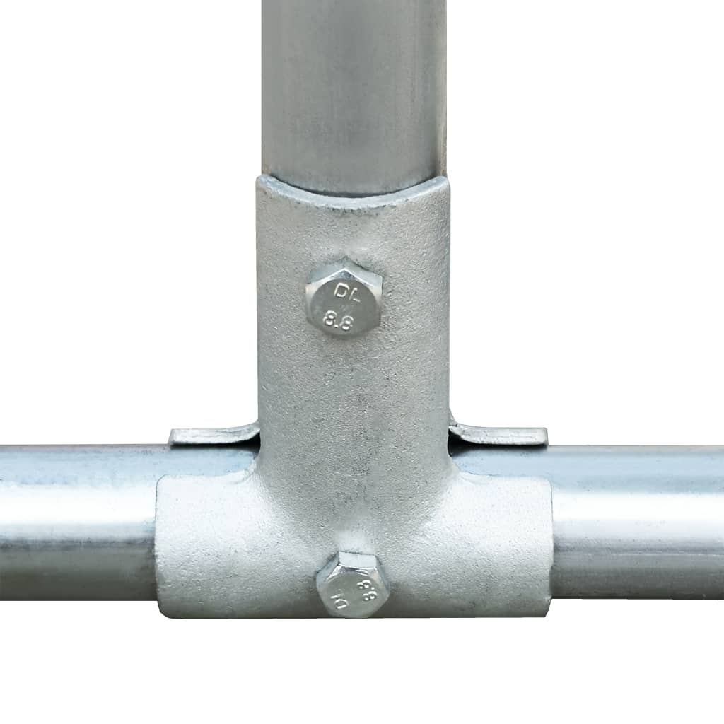 Pollaio 5x1x1,5 m in Acciaio Zincato - homemem39