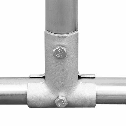 Hühnerstall 5x1x1,5 m aus verzinktem Stahl