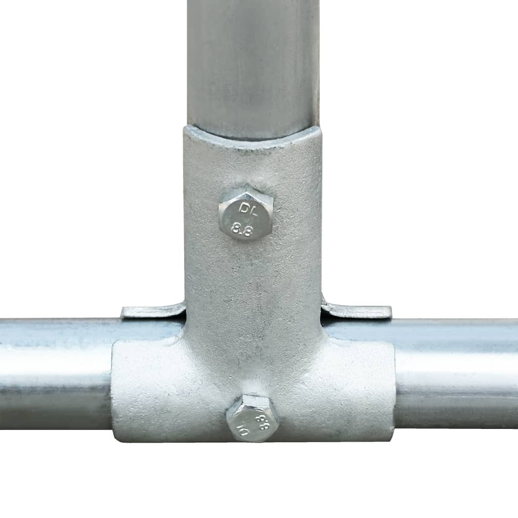 Hühnerstall 10x2x2 m aus verzinktem Stahl