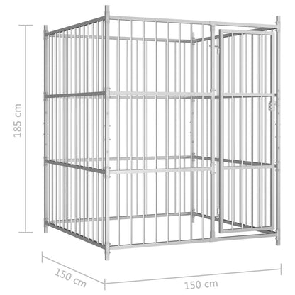 Canile da Esterno 150x150x185 cm | homemem39