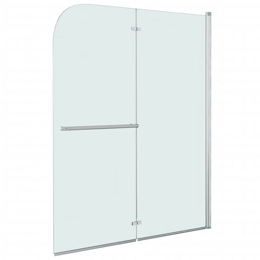 Box Doccia Pieghevole a Libro 2 Pannelli in ESG 95x140 cm - homemem39