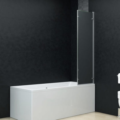 Box Doccia Pieghevole a Libro 3 Pannelli in ESG 130x138 cm - homemem39