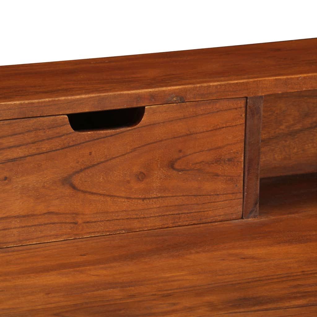 Scrivania 110x50x90 cm in Legno Massello di Acacia - homemem39