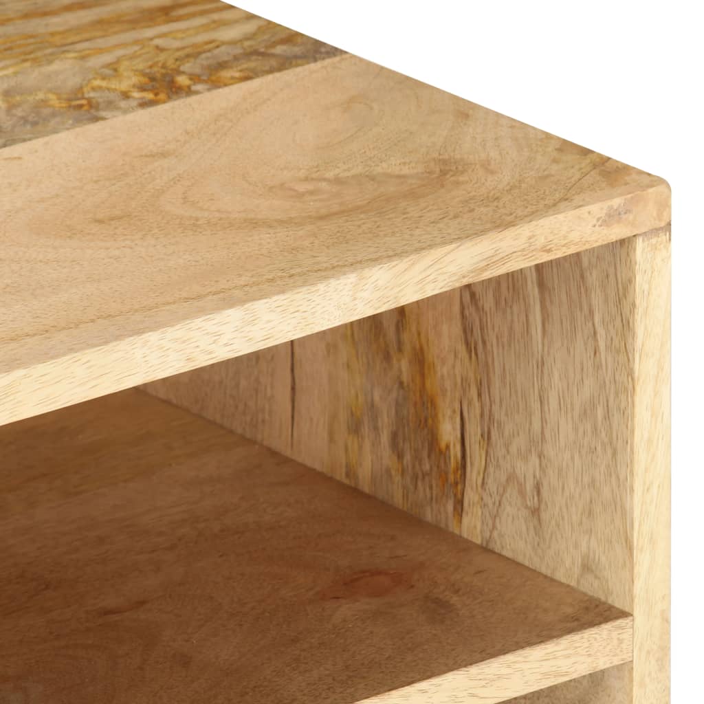 Mobile Porta TV 145x30x41 cm in Legno Massello di Mango - homemem39