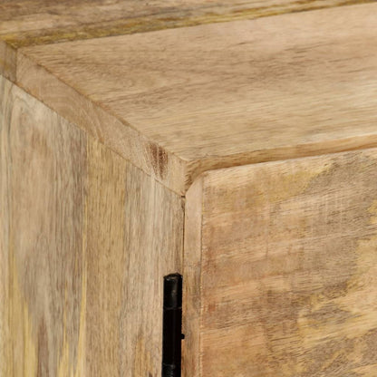 Mobile Porta TV 145x30x41 cm in Legno Massello di Mango - homemem39
