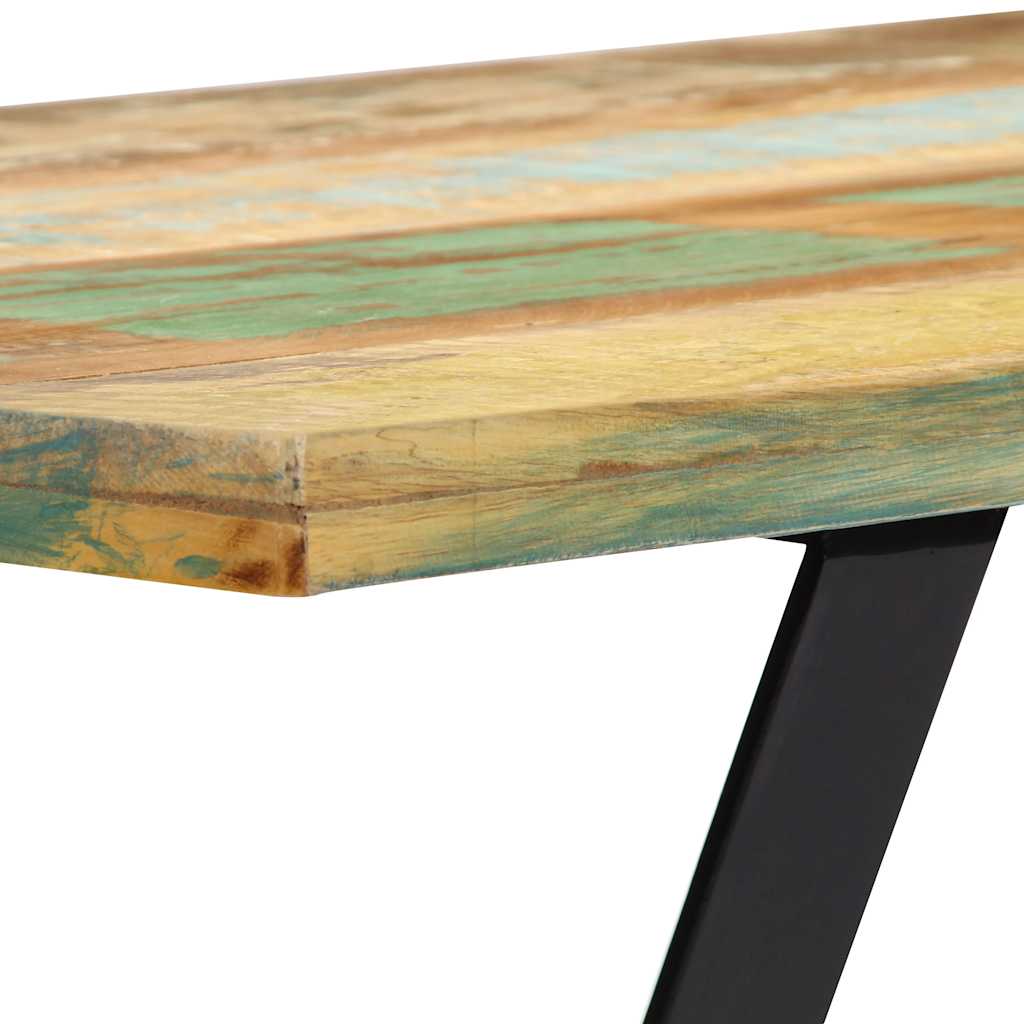 Tavolo da Pranzo 120x60x76 cm in Legno Massello di Recupero | homemem39