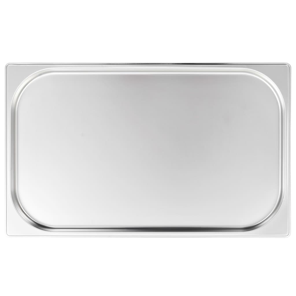 Contenitori Gastronorm 4 pz GN 1/1 20 mm in Acciaio Inox | homemem39