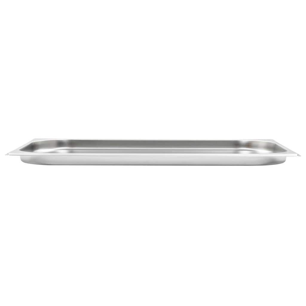 Contenitori Gastronorm 4 pz GN 1/1 20 mm in Acciaio Inox | homemem39