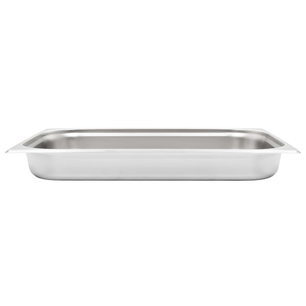 Contenitori Gastronorm 4 pz GN 1/1 65 mm in Acciaio Inox | homemem39