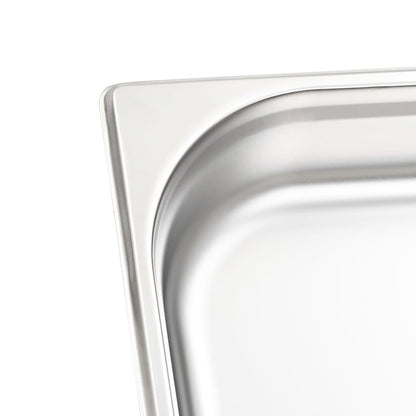 Contenitori Gastronorm 4 pz GN 1/1 65 mm in Acciaio Inox | homemem39
