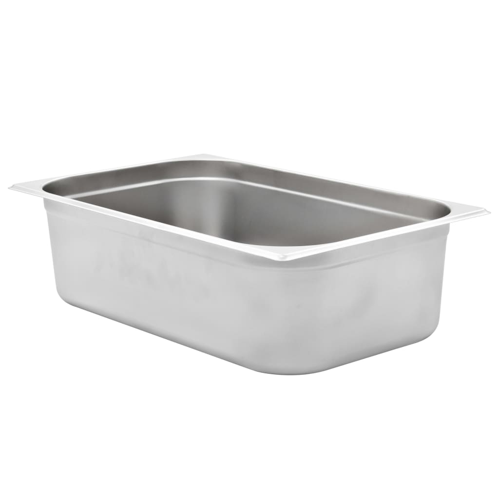 Contenitori Gastronorm 2 pz GN 1/1 150 mm in Acciaio Inox | homemem39