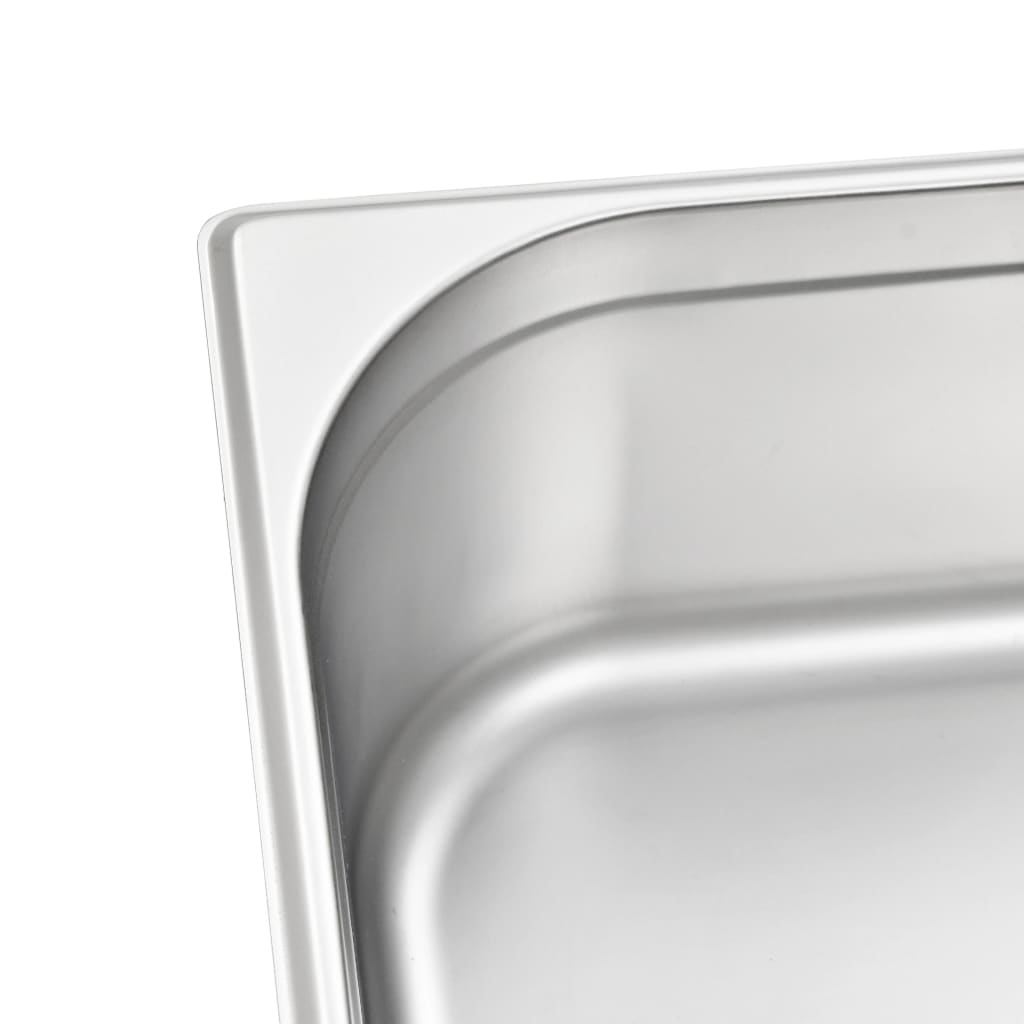 Contenitori Gastronorm 2 pz GN 1/1 150 mm in Acciaio Inox | homemem39
