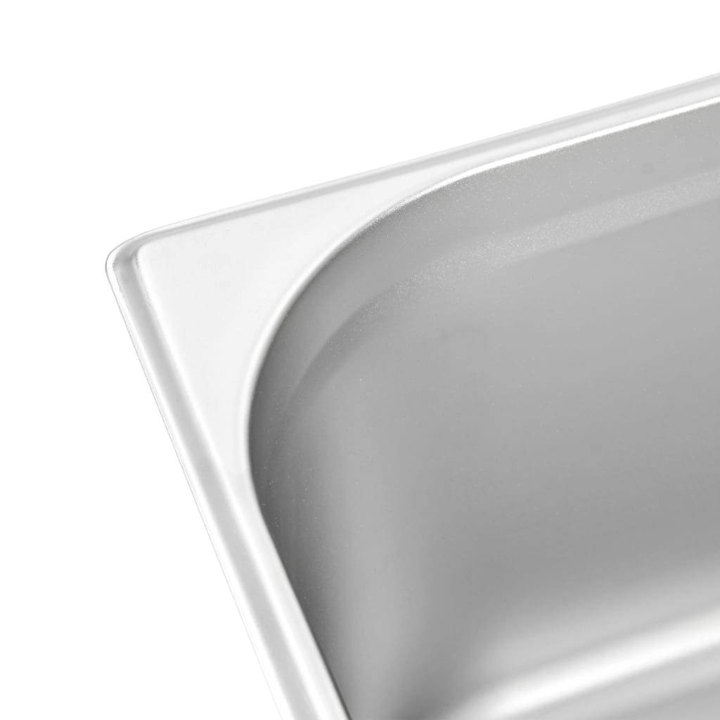 Contenitori Gastronorm 2 pz GN 1/1 200 mm in Acciaio Inox | homemem39