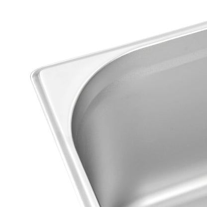Contenitori Gastronorm 2 pz GN 1/1 200 mm in Acciaio Inox | homemem39