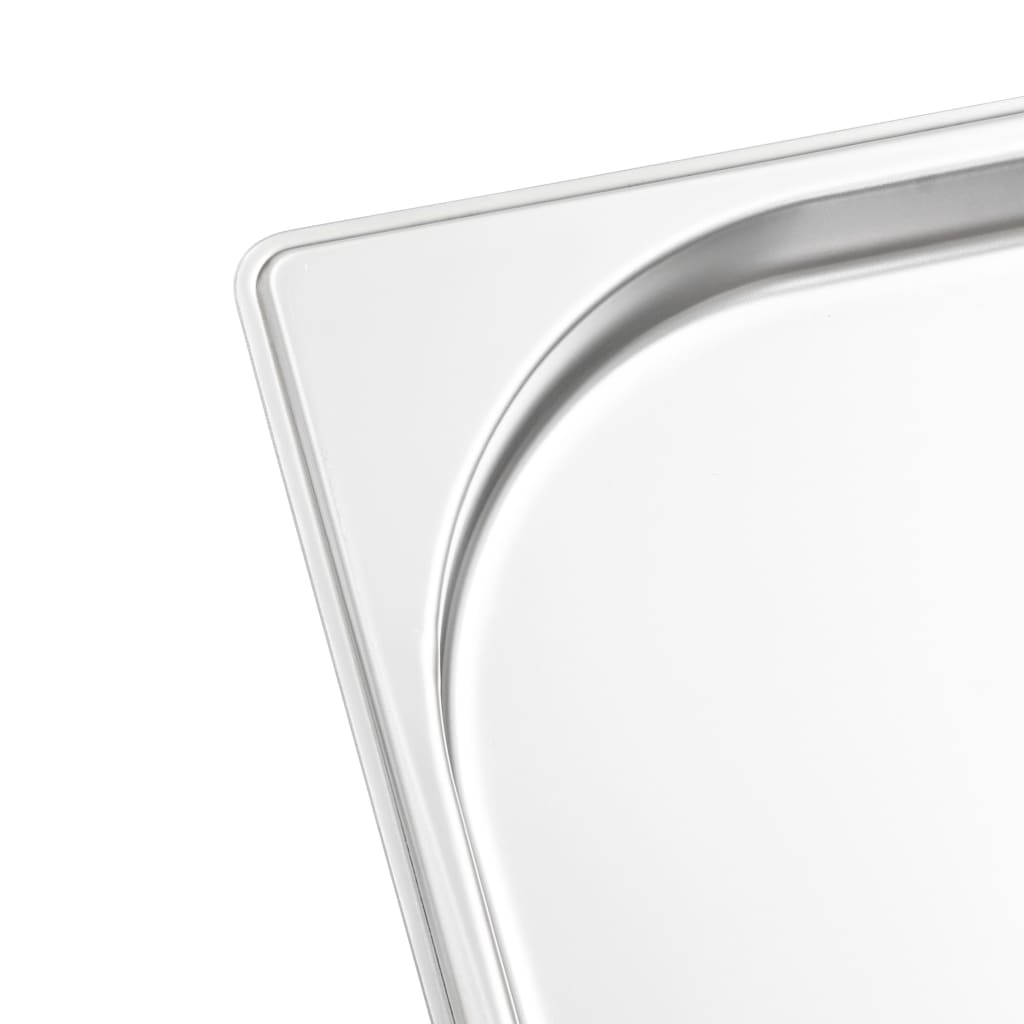 Contenitori Gastronorm 8 pz GN 1/2 20 mm in Acciaio Inox | homemem39