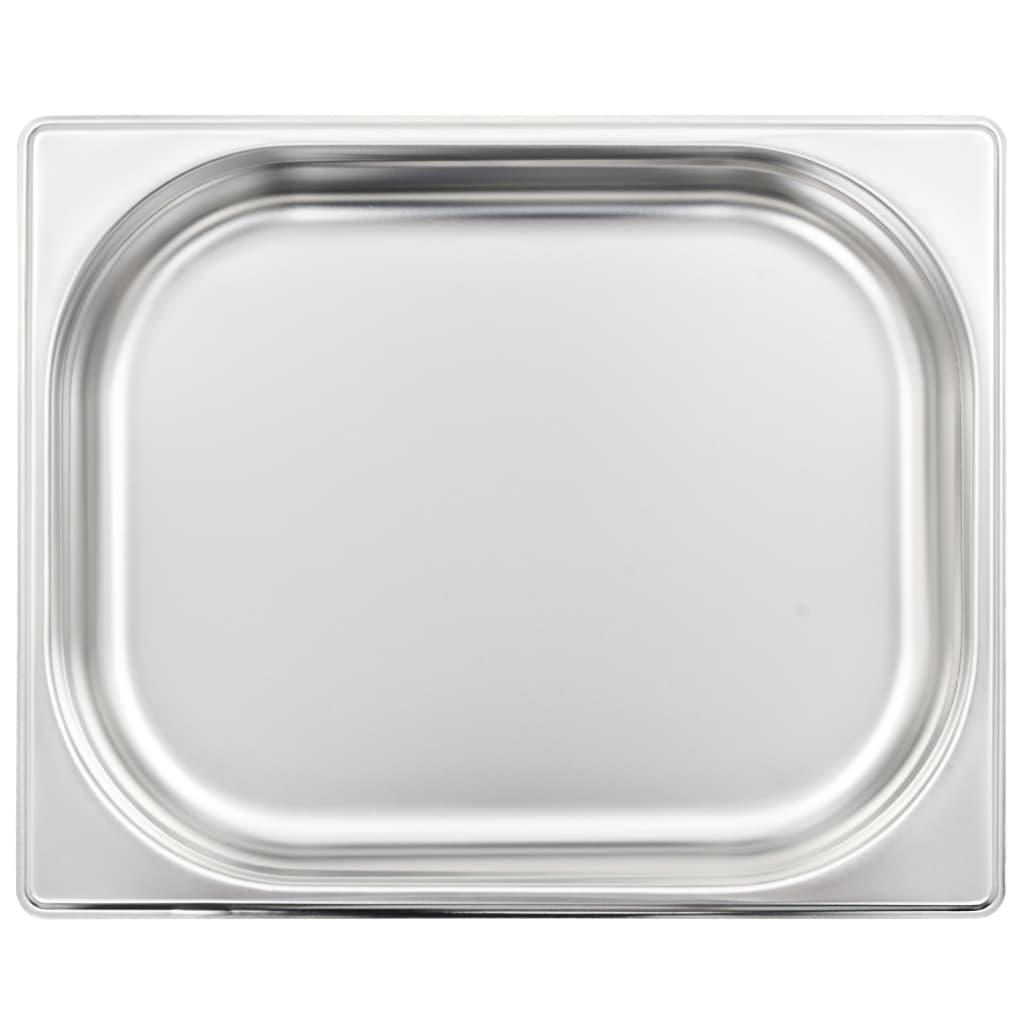 Contenitori Gastronorm 8 pz GN 1/2 40 mm in Acciaio Inox | homemem39