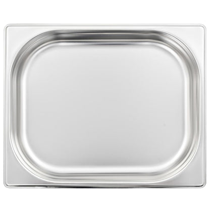 Contenitori Gastronorm 8 pz GN 1/2 40 mm in Acciaio Inox | homemem39