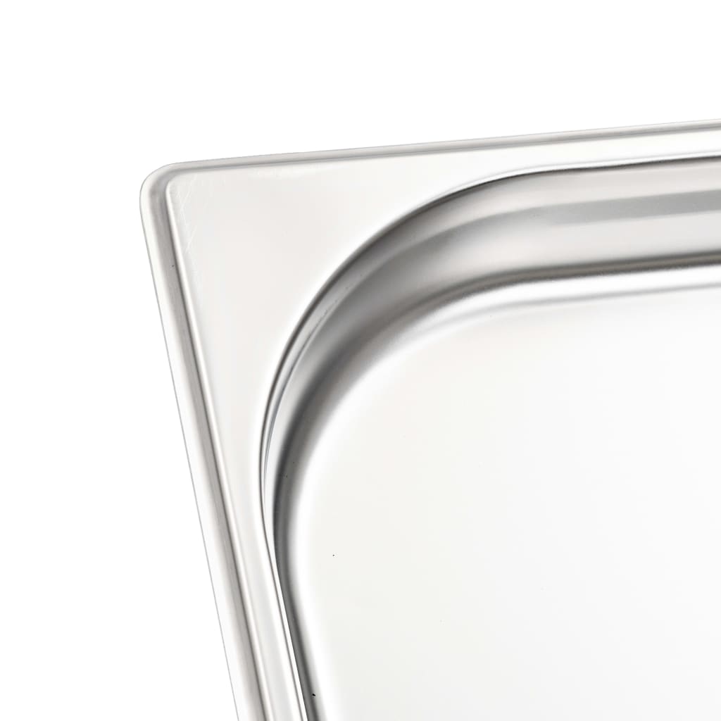 Contenitori Gastronorm 8 pz GN 1/2 40 mm in Acciaio Inox | homemem39
