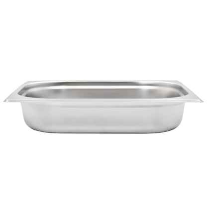 Contenitori Gastronorm 4 pz GN 1/2 65 mm in Acciaio Inox | homemem39