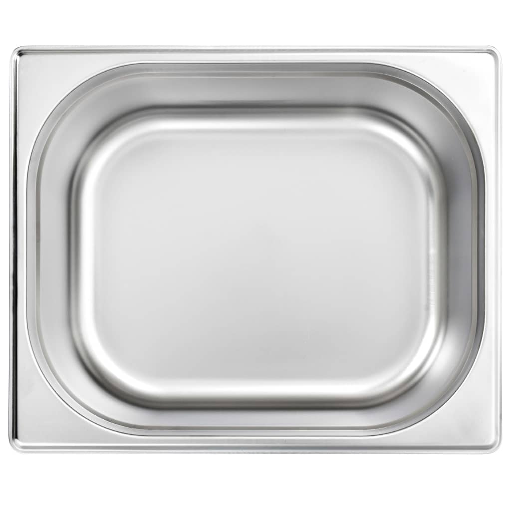 Contenitori Gastronorm 2 pz GN 1/2 200 mm in Acciaio Inox | homemem39