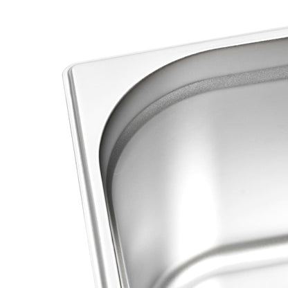 Contenitori Gastronorm 2 pz GN 1/2 200 mm in Acciaio Inox | homemem39