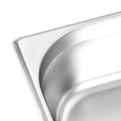 Contenitori Gastronorm 8 pz GN 1/3 100 mm in Acciaio Inox | homemem39