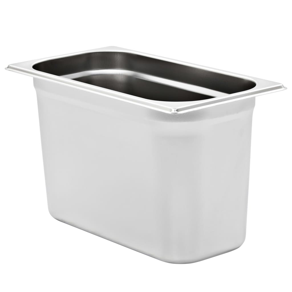 Contenitori Gastronorm 4 pz GN 1/3 200 mm in Acciaio Inox | homemem39