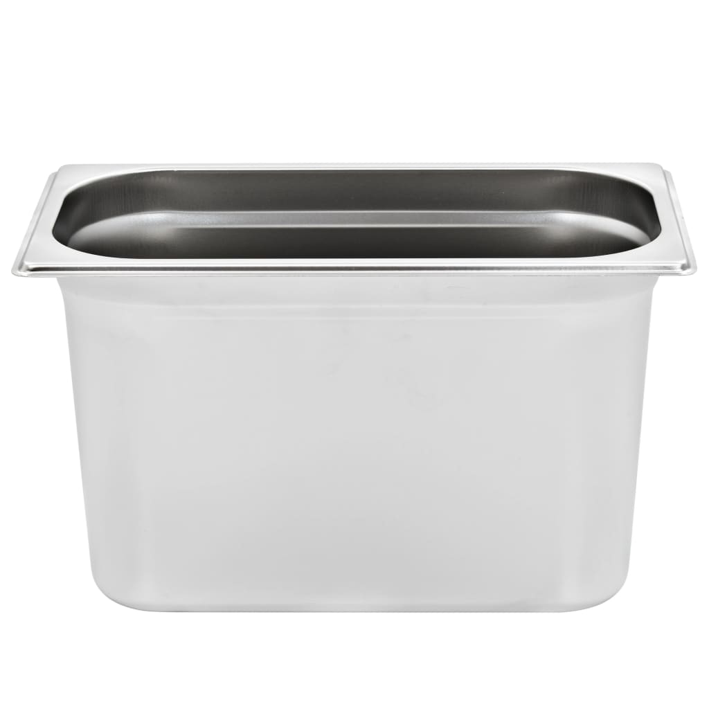 Contenitori Gastronorm 4 pz GN 1/3 200 mm in Acciaio Inox | homemem39