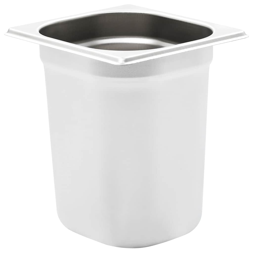 Contenitori Gastronorm 8 pz GN 1/6 200 mm in Acciaio Inox | homemem39