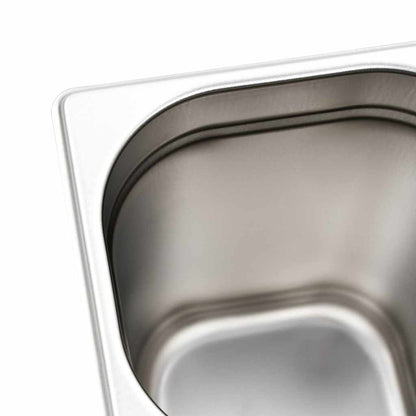 Contenitori Gastronorm 8 pz GN 1/6 200 mm in Acciaio Inox | homemem39