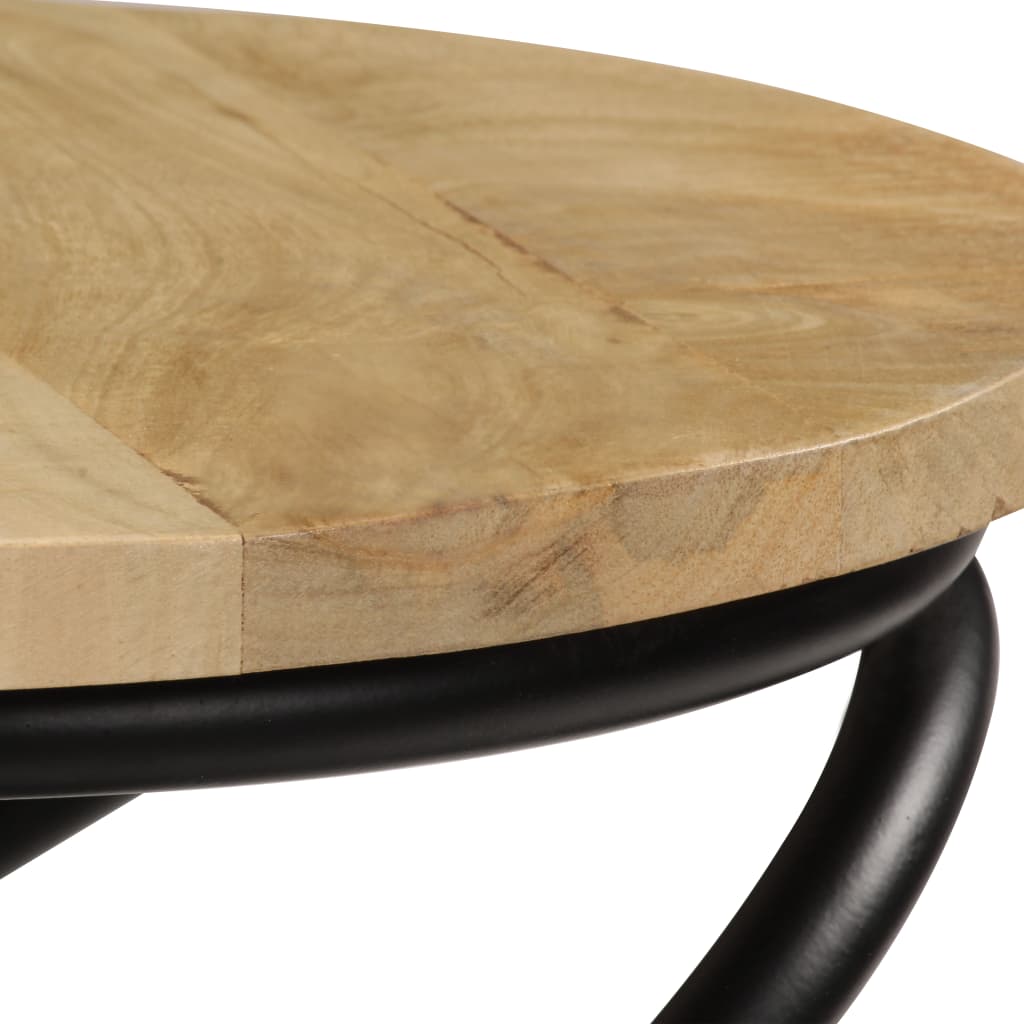 Tavolino di Servizio in Legno Massello di Mango 40x50 cm | homemem39