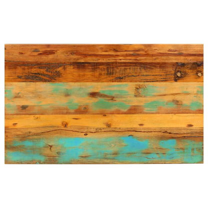 Tavolino da Salotto 100x60x35 cm Legno Massello di Recupero