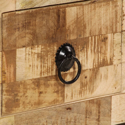 Tavolino da Salotto in Legno Massello di Mango 80x40x35 cm | homemem39