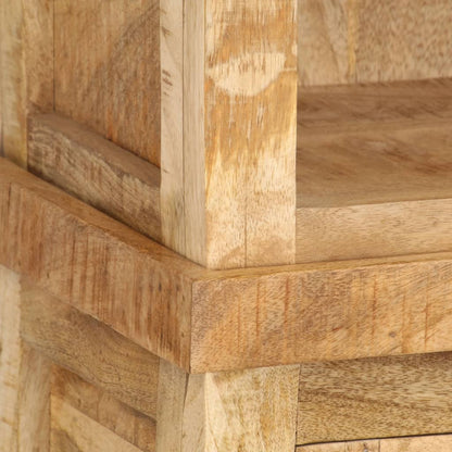 Libreria 50x30x180 cm in Legno Massello di Mango | homemem39