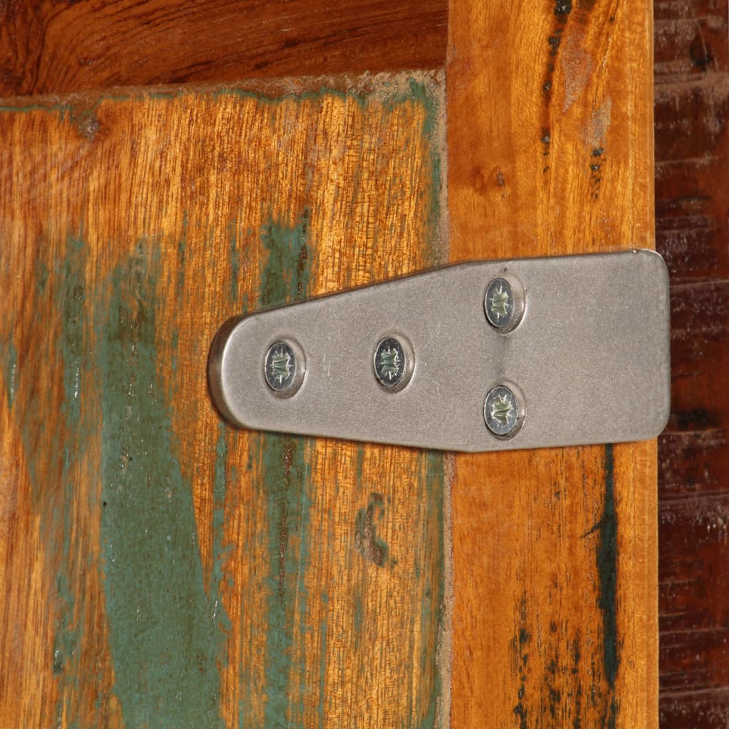 Comodino 50x30x50 cm Legno Massello di Recupero | homemem39