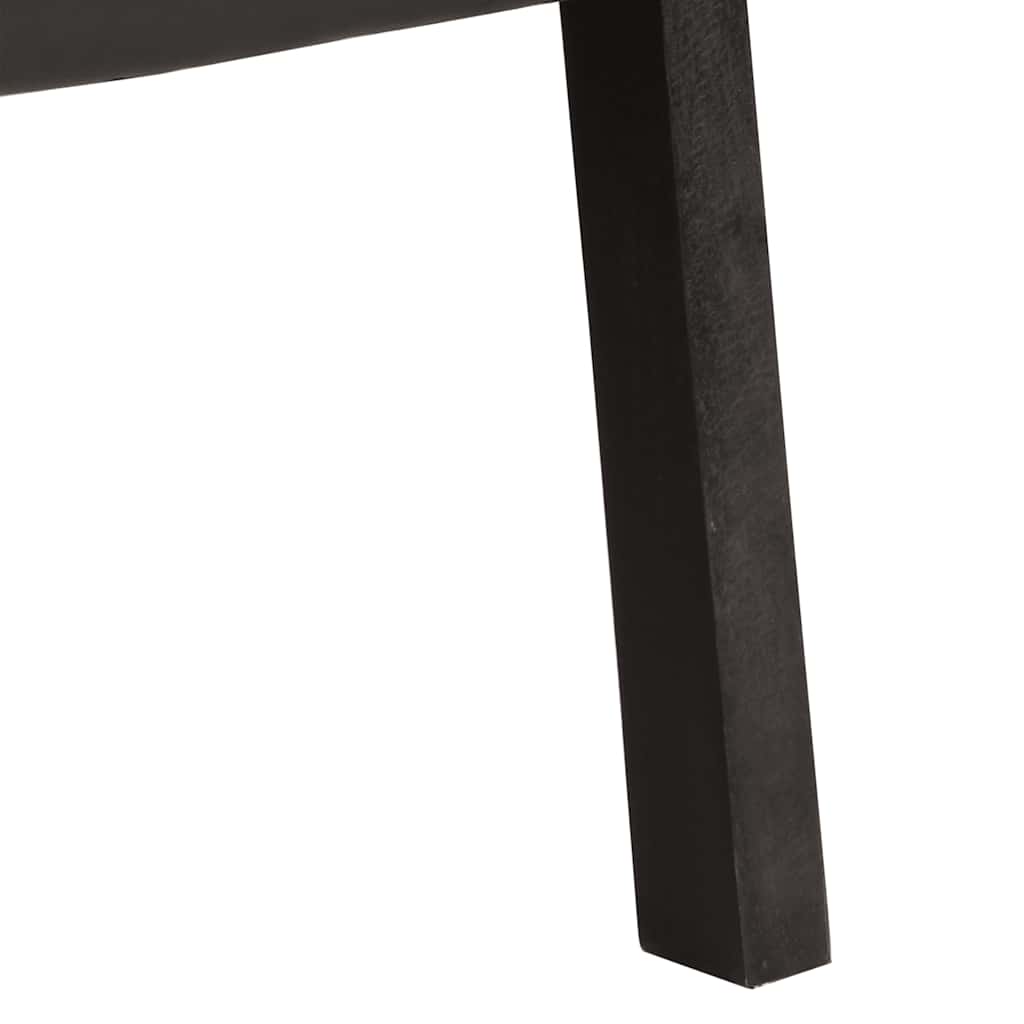 Poltrona Nera in Vera Pelle