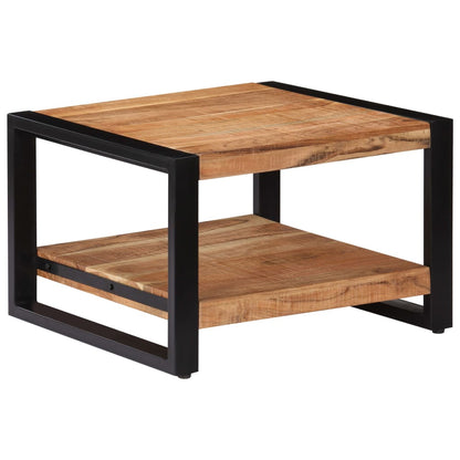 Tavolino da Salotto 60x60x40 cm in Legno Massello di Acacia | homemem39