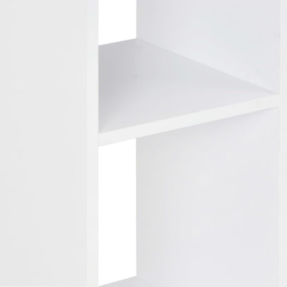 Tavolo da Bar Bianco e Rovere Sonoma 60x60x110 cm | homemem39