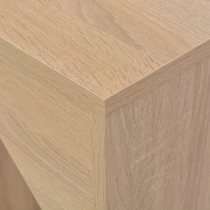 Tavolo da Bar con Scaffale Mobile Rovere 138x39x110 cm | homemem39