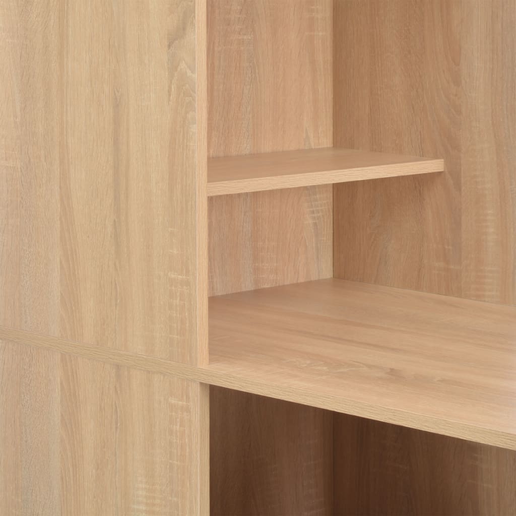 Tavolo da Bar con Mobiletto Rovere 115x59x200 cm | homemem39