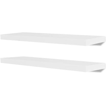 Mensole a Parete 4 pz Bianche 80 cm | homemem39