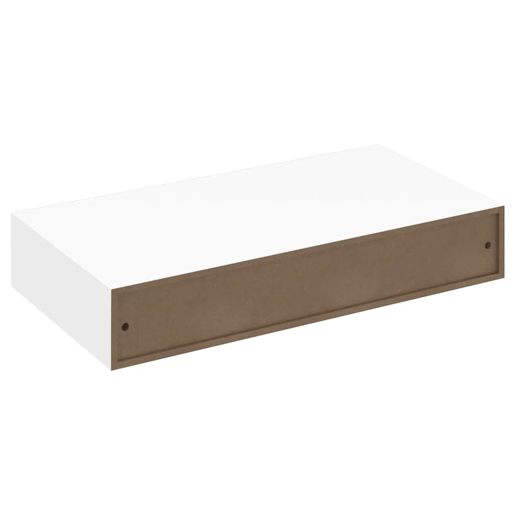 Mensole con Cassetti 2 pz Bianco 48 cm | homemem39