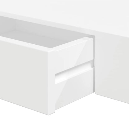 Mensole con Cassetti 2 pz Bianco 48 cm | homemem39