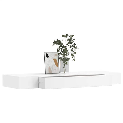 Mensole con Cassetti 2 pz Bianco 80 cm | homemem39