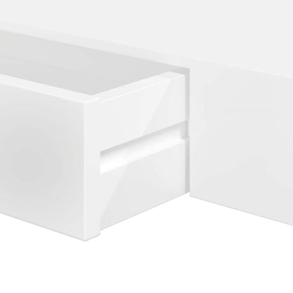 Mensole con Cassetti 2 pz Bianco 80 cm | homemem39